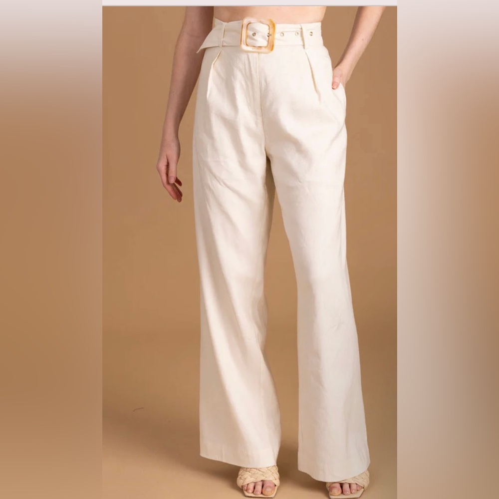 NWT Sedge PEYTON PANT, medium, bone
